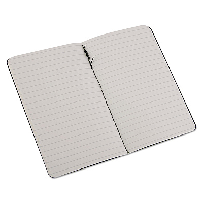 Moleskine Cahier Journal, 1-Subject, Narrow Rule, Black Cover, (64) 5.5 x 3.5 Sheets, 3/Pack (HBGQP311)