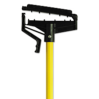 O-Cedar Commercial Quick-Change Mop Handle, 60", Fiberglass, Yellow, 6/Carton (96516CT)