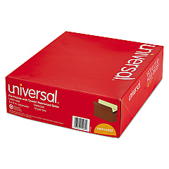 Universal Redrope Expanding File Pockets, 5.25" Expansion, Letter Size, Redrope, 10/box (UNV15262)