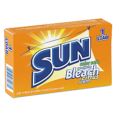 SUN Color Safe Powder Bleach, Vend Pack, 1 load Box, 100/Carton (VEN2979697)
