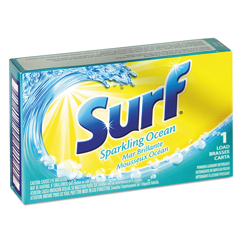 Surf HE Powder Detergent Packs, 1 Load Vending Machines Packets, 100/Carton (VEN2979814)