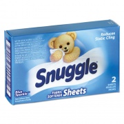 Snuggle Vend-Design Fabric Softener Sheets, Blue Sparkle, 2 Sheets/Box, 100 Boxes/Carton (2979929)