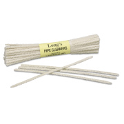 AbilityOne 9920002929946, SKILCRAFT, Tobacco Pipe Cleaner, Wire/Cotton, 6" x 1", White, 24/Box