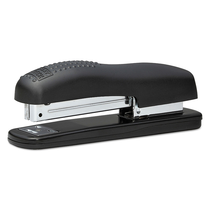 Bostitch Ergonomic Desktop Stapler, 20-Sheet Capacity, Black (BOSB2200BK)
