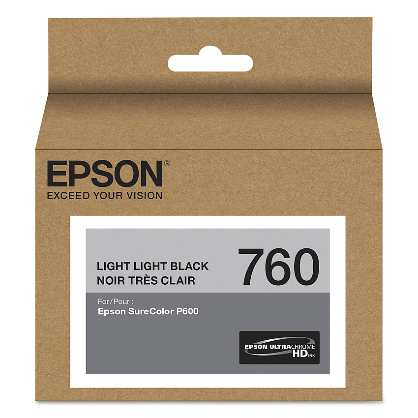 Epson T760920 (760) UltraChrome HD Ink, Light Light Black
