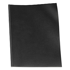 GBC VeloBind Presentation Covers, Black, 11 x 8.5, Punched & Scored, 50/Pack (GBC9742230)