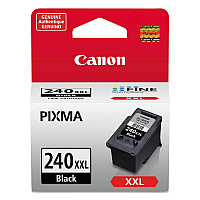 Canon 5204B001 (PG-240XXL) ChromaLife100+ Extra High-Yield Ink, 600 Page-Yield, Black
