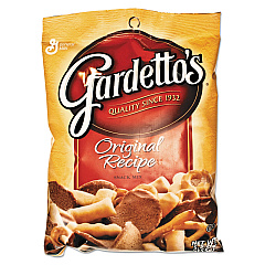 General Mills Gardetto's Snack Mix, Original Flavor, 5.5 oz Bag, 7/Box (AVTSN14868)
