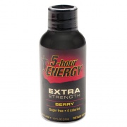 5-hour ENERGY Extra Strength Energy Drink, Berry, 1.93oz Bottle, 12/Pack (SN718128)