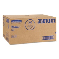 WypAll X60 Shower Towels, 22.5 x 39, White, 100/Box, 3 Boxes/Carton (35010)