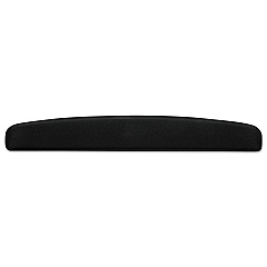 Allsop Memory Foam Keyboard Wrist Rest, 2.87 x 18, Black (30205)