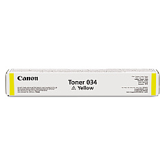 Canon 9451B001 (034) Toner, 7,300 Page-Yield, Yellow