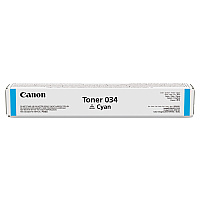 Canon 9453B001 (034) Toner, 7,300 Page-Yield, Cyan