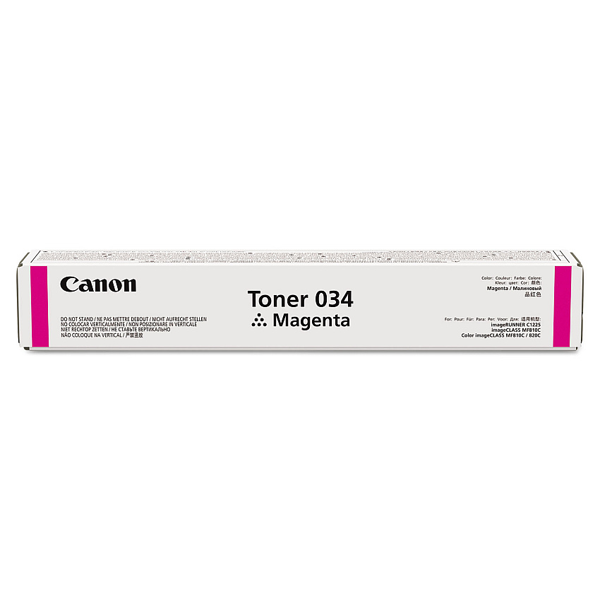 Canon 9452B001 (034) Toner, 7,300 Page-Yield, Magenta