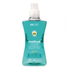 Method 4X Concentrated Laundry Detergent, Beach Sage, 53.5 oz Bottle (01489EA)