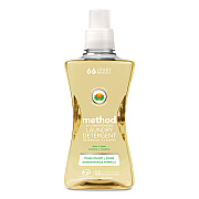 Method 4X Concentrated Laundry Detergent, Free and Clear, 53.5 oz Bottle, 4/Carton (MTH01491)