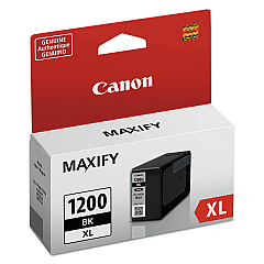 Canon 9183B001 (PGI-1200XL) High-Yield Ink, 1,020 Page-Yield, Black
