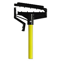 O-Cedar Commercial Quick-Change Mop Handle, 60", Fiberglass, Yellow (96516EA)