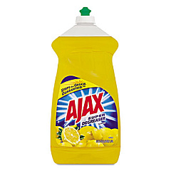 Ajax Dish Detergent, Lemon Scent, 52 Oz Bottle, 6/carton (CPC49861)