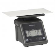 Brecknell Electronic Postal Scale, 7 lb Capacity, 5 1/2 x 5 1/5 Platform, Gray (PS7)