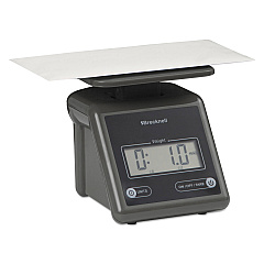 Brecknell Electronic Postal Scale, 7 lb Capacity, 5.5 x 5.2 Platform, Gray (SBWPS7)