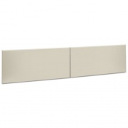 HON 38000 Series Hutch Flipper Doors For 72"w Open Shelf, 36w x 15h, Light Gray (387215LQ)