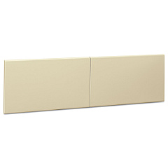 HON 38000 Series Hutch Flipper Doors For 60"w Open Shelf, 30w x 15h, Putty (HON386015LL)