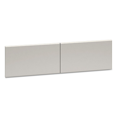 HON 38000 Series Hutch Flipper Doors For 60"w Open Shelf, 30w x 15h, Light Gray (HON386015LQ)
