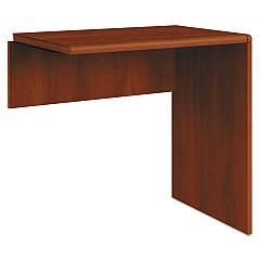 HON 10700 Series Right Return Shell, 30w x 20d x 29.5h, Cognac (HON107270XCO)