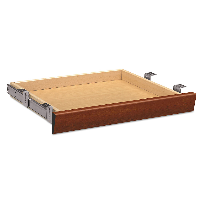 HON Laminate Angled Center Drawer, 22w x 15.38d x 2.5h, Cognac (HON1522CO)