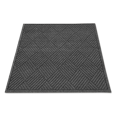 Guardian EcoGuard Diamond Floor Mat, Rectangular, 24 x 36, Charcoal (MLLEGDFB020304)