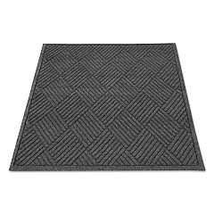Guardian EcoGuard Diamond Floor Mat, Rectangular, 36 x 48, Charcoal (MLLEGDFB030404)