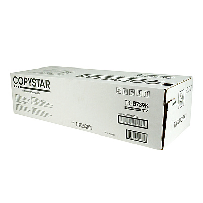 Copystar Toner Cartridge (1T02XN0CS0 TK-8739K) (1T02XN0CS0, TK-8739K)