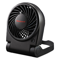 Honeywell Turbo On The Go USB/Battery Powered Fan, Black (HWLHTF090B)