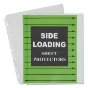 C-Line Side Loading Polypropylene Sheet Protectors, Clear, 2", 11 x 8.5, 50/Box (62313)