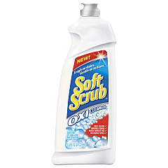 Soft Scrub Oxi Cleanser, Clean Scent, 24 oz Bottle, 9/Carton (DIA02196CT)