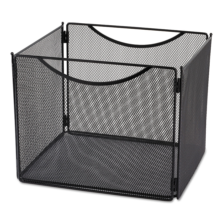 Safco Onyx Desktop Box File, Letter Files, 12.5" x 11" x 10", Black (SAF2170BL)