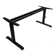 Alera AdaptivErgo Sit-Stand Pneumatic Height-Adjustable Table Base, 59.06" x 28.35" x 26.18" to 39.57", Black (HTPN1B)