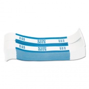 Pap-R Products Currency Straps, Blue, $100 in Dollar Bills, 1000 Bands/Pack (400100)