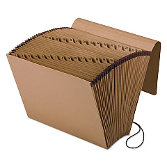 Pendaflex Kraft Indexed Expanding File, 31 Sections, Elastic Cord Closure, 1/15-Cut Tabs, Letter Size, Brown (PFXK17DOX)