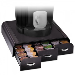 Mind Reader Anchor 36 Capacity Coffee Pod Drawer, 13.46 x 12.87 x 2.72, Black (TRY01BLK)