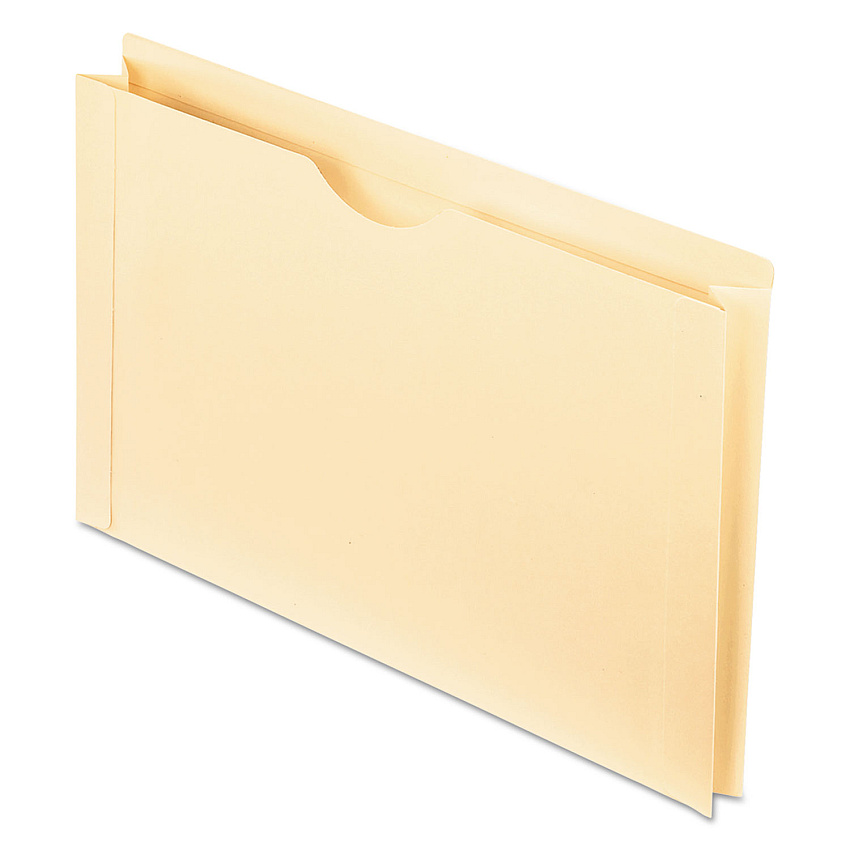 Pendaflex Manila Reinforced File Jackets, 2-Ply Straight Tab, Legal Size, Manila, 50/Box (PFX23200)