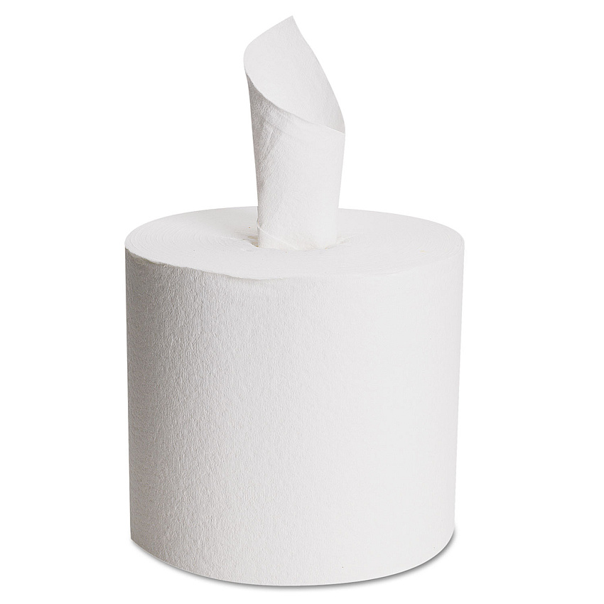 Brawny Professional Medium Duty Premium DRC Wipers, 7.78 x 13.25, Unscented, White, 260/Roll, 4 Rolls/Carton (GPC20050)