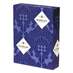 Strathmore Writing 25% Cotton Business Stationery, 90 Bright, 24 lb Bond Weight, 8.5 x 11, Bright White, Wove Finish, 500/Ream (STT300220)