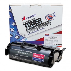 AbilityOne 7510016419547 Remanufactured T650H11A High-Yield Toner, 25,000 Page-Yield, Black