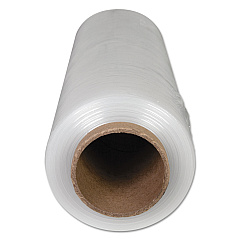 Universal Handwrap Stretch Film, 18" x 1,500 ft, 20 mic (70-Gauge), 4/Carton (UNV80118)