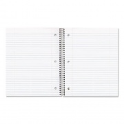 National 1-Subject Wirebound Notebook, 3-Hole Punched, Medium/College Rule, Randomly Assorted Front Covers, 11 x 8.88, 100 Sheets (33706)
