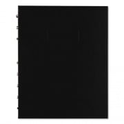 Blueline NotePro Quad Notebook, Data/Lab-Record Format with Narrow and Quadrille Rule Sections, Black Cover, (96) 9.25 x 7.25 Sheets (A44C81)