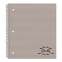 National Single-Subject Wirebound Notebooks, Medium/College Rule, Randomly Assorted Kraft Covers, (80) 11 x 8.88 Sheets (RED33709)