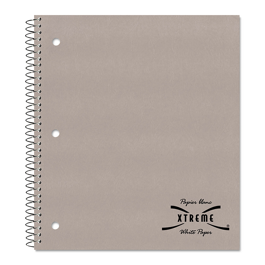 National Single-Subject Wirebound Notebooks, Medium/College Rule, Randomly Assorted Kraft Covers, (80) 11 x 8.88 Sheets (RED33709)